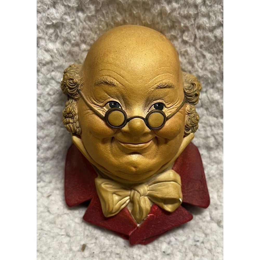 Vintage 1964‎ Mr. Pickwick Bossons Chalkware Congleton England